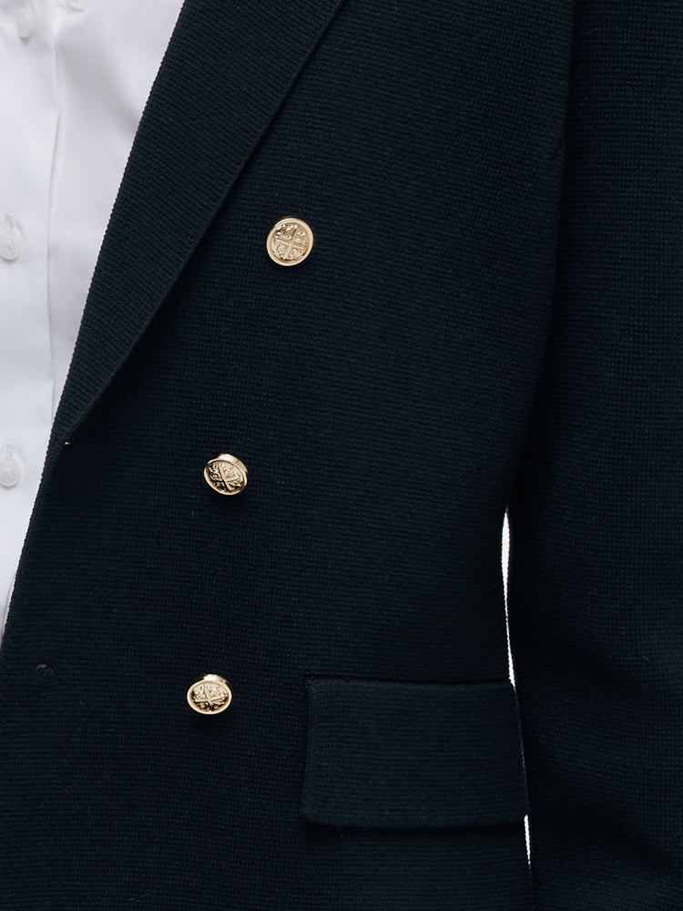 Persora™ | Stretch Lapel Knit Blazer