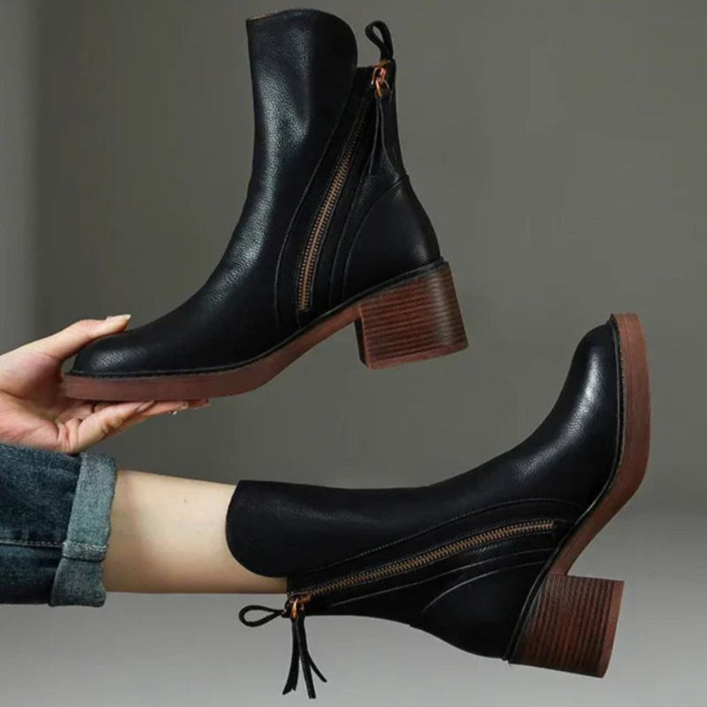 CORVIANOIR | ELEGANT ANKLE BOOTS