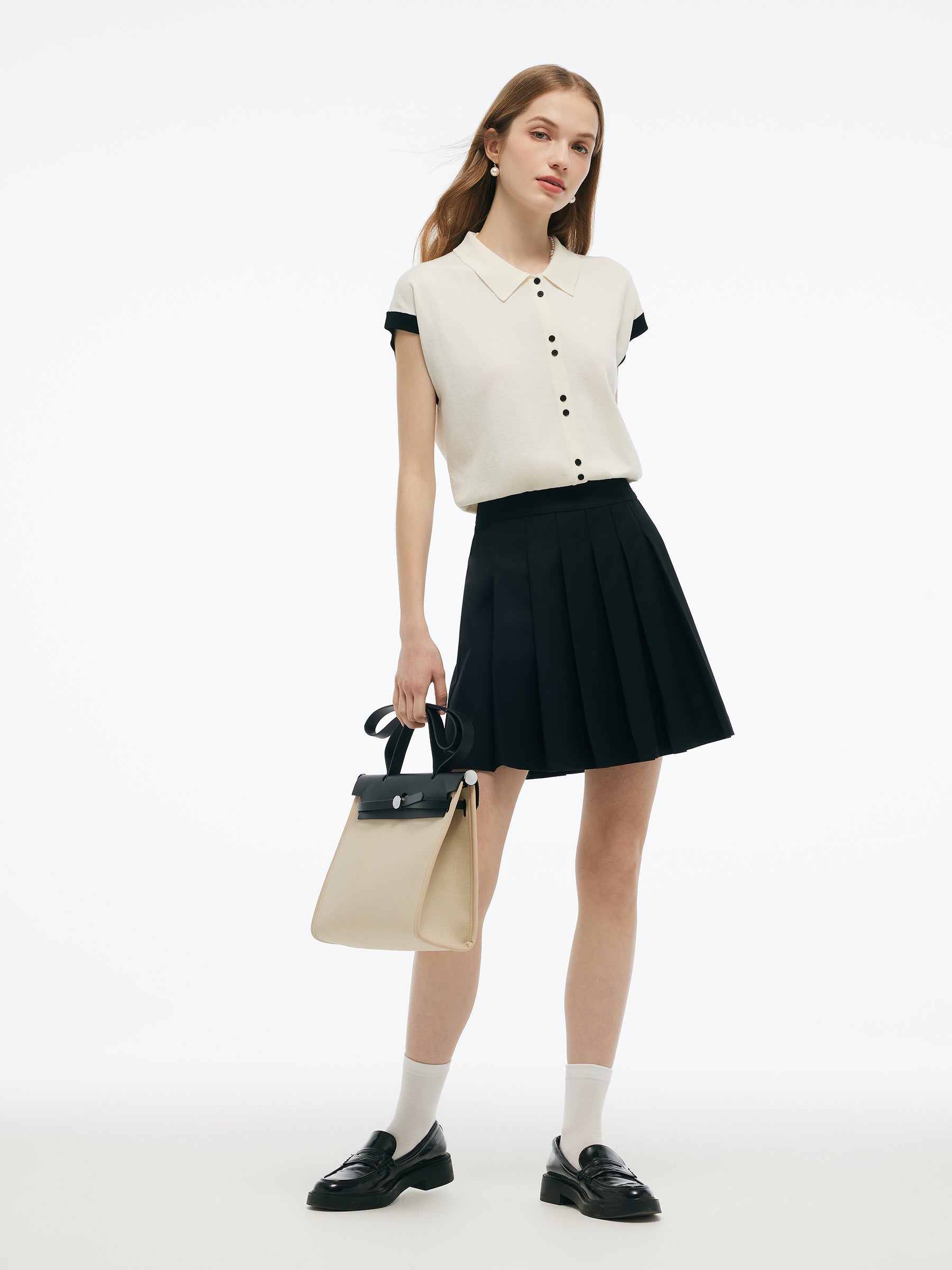 Persora™ | Pleated Mini Skirt