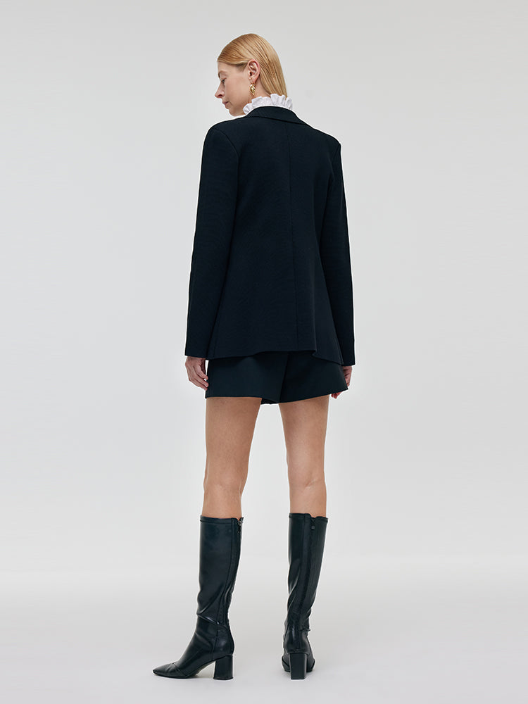 Persora™ | Stretch Lapel Knit Blazer