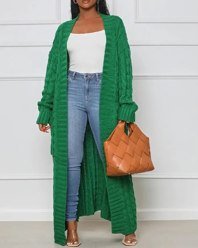 CHARLOTTE | ELEGANT LONGLINE CARDIGAN