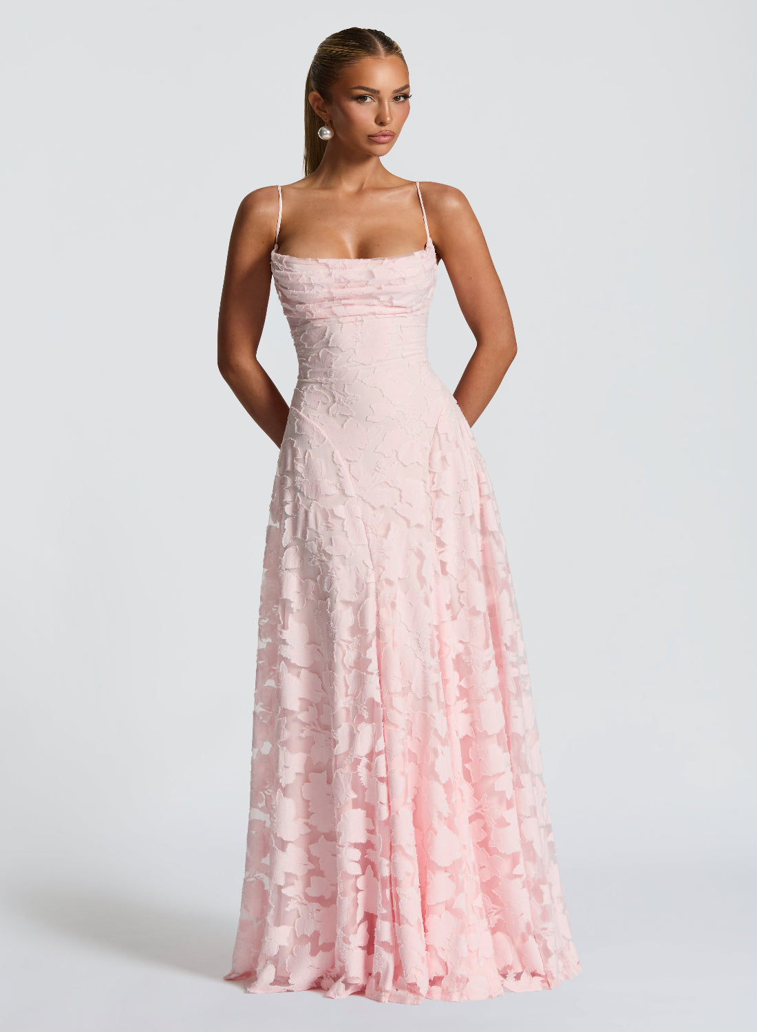 Persora™ | Lace Corset Maxi Dress